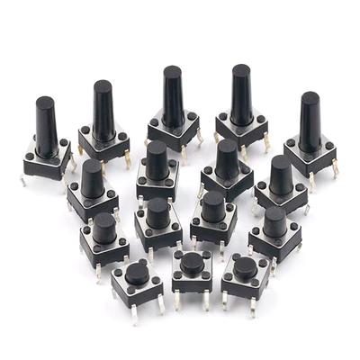 Lược chuyển đổi 6*6*4.3MM/4.5/5/6/7/8/9/10/11/12/13/14/15 công tắc phím cầu chì có tác dụng