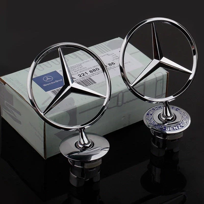 logo các hãng xe hơi Mercedes -Benz Label S -Class S300S320S350S400S500S600L Bánh mì phía trước các logo xe hơi logo các loại xe ô tô