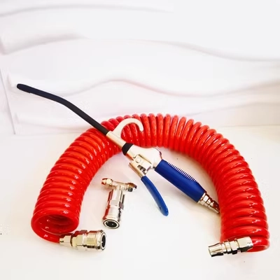 Xe tải cung cấp máy bơm không khí thể tích lớn áp suất cao thổi bụi súng thổi bụi loại bỏ bụi khí quản cab lưu trữ không khí bộ xi lanh Súng xịt bụi súng xịt bụi khí nén