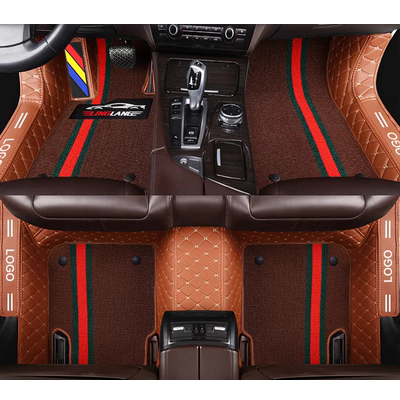 thảm sàn 6d toyota cross Thẻ da bò hoang dã Yellow Sea N1S N2 N3 Dachai God Challenger Qisheng F1 V3 chuyên dụng bao quanh toàn bộ thảm xe thảm da ô tô