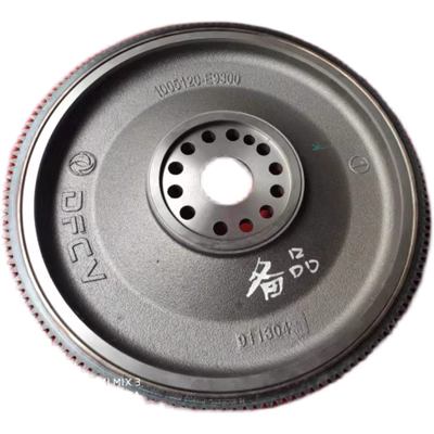 Phụ tùng xe thương mại Dongfeng Lắp ráp bánh đà động cơ Tianlong Flag National VI Longqing DDi 1005115-E9300 công dụng bánh đà bánh đà huyndai