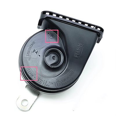 còi cảnh sát Mercedes -Benz E300 loa còi xe gốc C200C260GLC260V260 electron không phải là siêu phản ứng không phù hợp kèn sò denso kèn hơi 12v