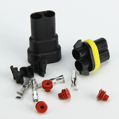 dau cos ghim 9005 Đầu nối khe cắm đơn Ổ cắm chống nước ô tô 2P Ổ cắm dây nối đầu nối 2.8 đầu nối dây điện chống nước dau cos ghim