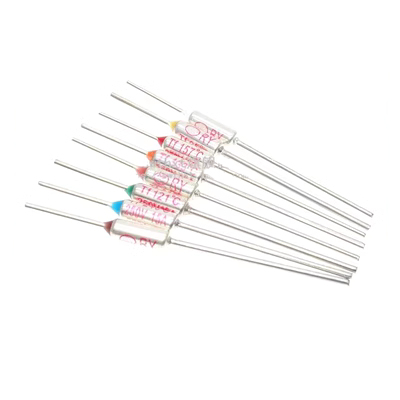 TF bảo vệ nhiệt RY-121 độ 125 độ 130 độ 133 độ 250V10A15A nồi cơm điện cầu chì nhiệt độ nồi đế cầu chì công tắc ô tô