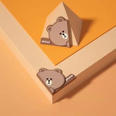 Miếng dán góc cửa xe gấu nâu chống va chạm miếng dán bảo vệ góc cửa bảo vệ góc cửa xe miếng dán chống va chạm miếng dán cửa miếng cao su gối tựa lưng ô tô thảm ô tô