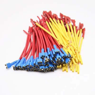Xe Ốc Sừng Dây Cắm Còi 6.3 Dây Kết Nối Đa Năng Đồng Nguyên Chất Cắm Mùa Xuân Nhà Ga Cắm Dòng cút nối dây điện dau cos ghim