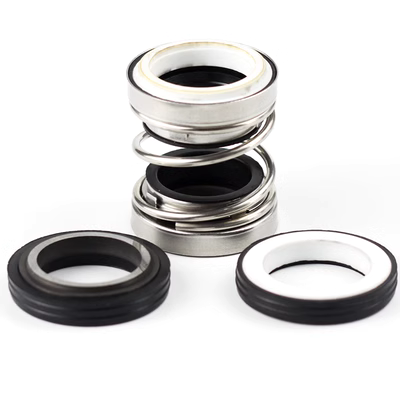 phớt piston Phớt cơ khí 208 series phụ kiện máy bơm cao su flo hợp kim-hợp kim với bộ phụ kiện hoàn chỉnh của mặt đầu kép chống rò rỉ phớt chắn dầu phớt chịu nhiệt