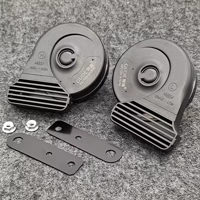 còi hơi 24v Mitsubishi Outlander Pajeros Snail Snail Snail Snail Horn Ultra -Kedified Carrip còi cảnh sát còi ngân hàn quốc