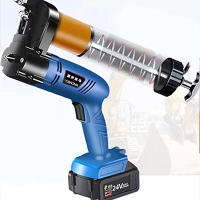 Điện mỡ súng sạc điện áp cao pin lithium không dây 24 v bơ máy xe ô tô máy xúc tự động hiện vật tay bơm mỡ bơm mỡ 2 ty