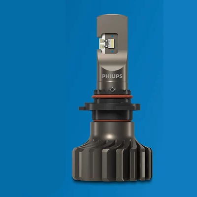 gương xe Đèn pha LED Philips Đèn pha ô tô chùm tia thấp chùm sáng cao H1H7H11H4 chiếu xa và gần một ánh sáng ban ngày cực mới đèn gầm ô tô đèn bi led oto