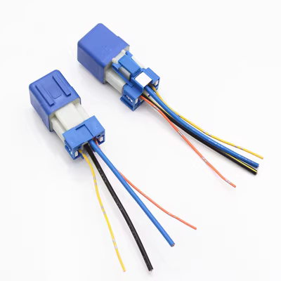 Rơle rơle 4 dây được sửa đổi xe phù hợp cho rơle rơle nissan dòng điện lớn cầu chì điện cầu chì 100a