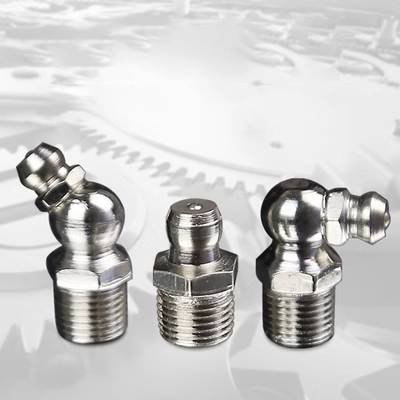 Tiêu chuẩn quốc gia máy xúc bơ vòi phun đầu vòi phun bơ m6 vòi phun dầu chung phụ kiện súng mỡ Daquan miệng đầu súng đầu súng miệng đầu nối bơm mỡ cấu tạo bơm mỡ bằng tay