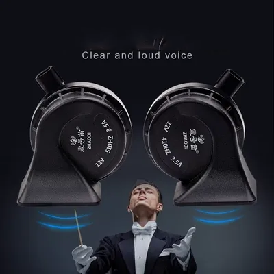 Thích hợp cho Năng lượng mới Zero Chạy T03 Zero Chạy S011 sửa đổi Super Ring Ring Car đặc biệt Snail Snail Snail kèn xe còi denso chính hãng
