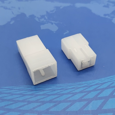 6.3 Đầu nối ô tô 2 lỗ Đầu nối 2P Đầu nối dây công suất cao 2 lỗ vỏ nhựa khớp nối dây điện đầu cos nối thẳng