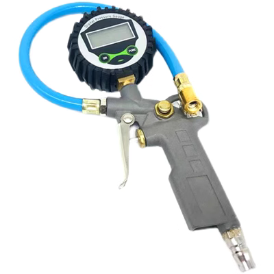 Kỹ thuật số rõ ràng đồng hồ đo áp suất lốp có độ chính xác cao đồng hồ đo áp suất không khí vành đai bơm hơi lốp xe lạm phát đo giám sát nạp lại súng khí máy đo áp suất lốp đồng hồ đo áp suất lốp ô tô