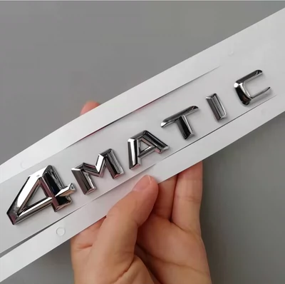logo các hãng ô tô 19 Mercedes -Benz 4Matic Word C -Class E -Class R -Class G -Class GLA GLK Four -Wheel -drive Tail Tail đuôi đuôi -Terminal tem xe ô tô thể thao các logo xe hơi