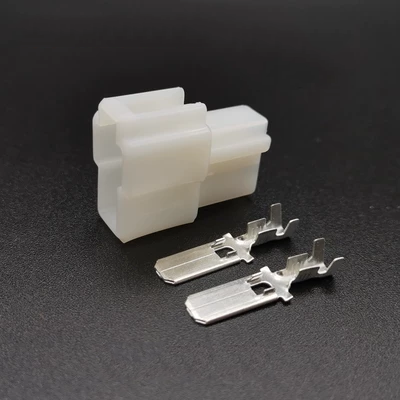 cos nối dây điện Đầu nối ô tô DJ7022-6-11/21 Đầu nối 2 lỗ chịu nhiệt và chống cháy lò xo cắm nam và nữ cút nối dây điện chống nước dau cos dien