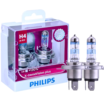 gương cầu lồi ô tô Philips tăng sáng 130% ánh sáng ban đêm Bóng đèn pha halogen xe hơi H7 H4 H1 chiếu gần chùm tia xa chiếu xa và chiếu gần một đèn lùi xe ô tô đèn led xe ô tô