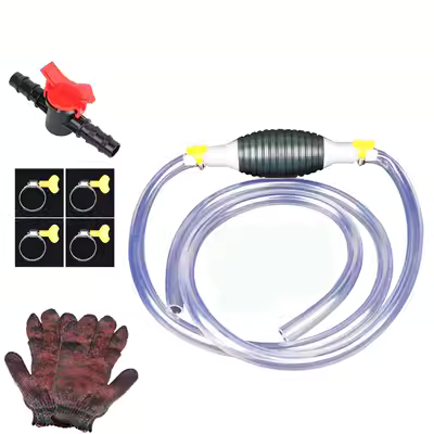 Bơm dầu tạo tác bằng tay bơm dầu ô tô hấp thụ dầu xăng diesel tiếp nhiên liệu hấp thụ nước tự mồi ống dầu bơm dầu nắp bình xăng lọc xăng getz