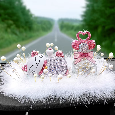sáp thơm cho xe ô tô Bộ sưu tập đồ trang trí nội thất ô tô nước hoa ô tô mèo may mắn sáng tạo trang trí ô tô nam nữ sáp thơm ô tô sáp thơm xe ô tô