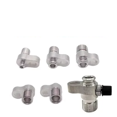 Đường ống điều hòa ô tô khớp nối 96 tấm áp suất khớp nối máy nén đến khớp răng bên ngoài khớp nối tấm áp suất bình ngưng sửa đổi van hằng nhiệt quạt tản nhiệt