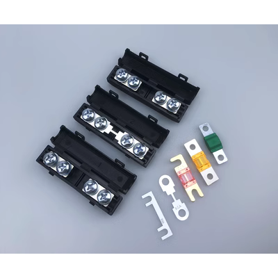 ANS-H nĩa nhỏ bu lông cầu chì giá đỡ xe điện loại bu lông hộp cầu chì phẳng nhỏ chèn hộp cầu chì cầu chì sứ cầu chì xe ô tô