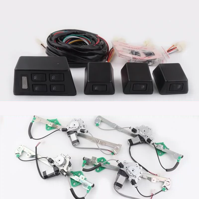 Ổ KHÓA NGẬM CÁNH CỬA Geely miễn phí tàu bốn cửa sổ sửa đổi điện MÔ TƠ NÂNG KÍNH TAY MỞ CỬA