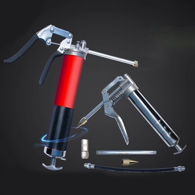 máy bơm mỡ khí nén kocu gz 8 120g bơ tạo tác bằng một tay nhỏ mini bằng tay 400g bơ súng oiler ống bơ miệng phẳng máy bơm mỡ xe ô tô bơm mỡ hơi