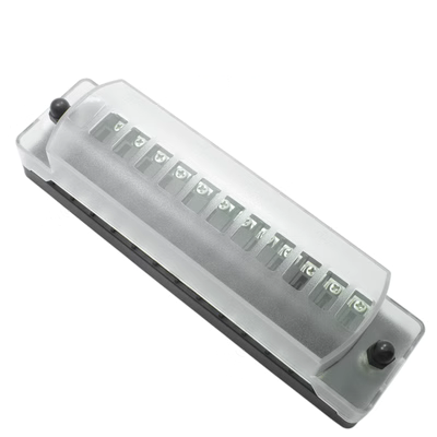 cầu chì 30a Hộp cầu chì ô tô đặc biệt được sửa đổi 6|12 trong 6|12 vít và đai ốc cố định giá đỡ cầu chì đa chiều chống cháy cầu chì ô tô cầu chì nhiệt