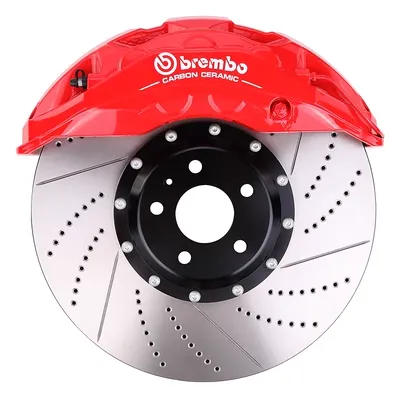 máy nén hơi Brembo Brembo phanh Calipers sửa đổi GT6 F50 Abalone AMG MP 18Z AP9040 Bộ nâng cấp má phanh sau đĩa carbon