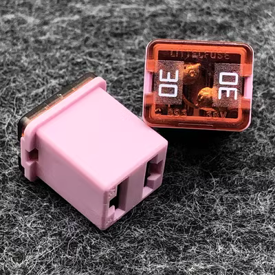 Nhập khẩu từ Hoa Kỳ Littel 895 ô tô vuông chân ngắn hộp cầu chì cầu chì 20A30A40A60A cầu chì có tác dụng cau chi