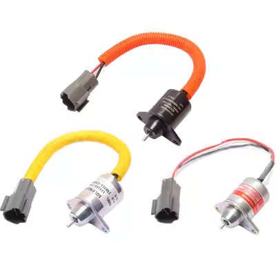 bơm dầu diesel Động cơ Yanmar 4TNV94/98 phù hợp cho phụ kiện máy xúc Doosan 60 Hyundai 60 công tắc van điện từ ngọn lửa bơm dầu bằng tay dụng cụ hút xăng dầu