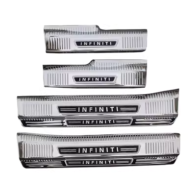 Thích hợp cho 23 dải bệ cửa sửa đổi Infiniti QX50 và bàn đạp chào mừng trang trí tấm bảo vệ nội thất ô tô đặc biệt thảm trải sàn ô tô