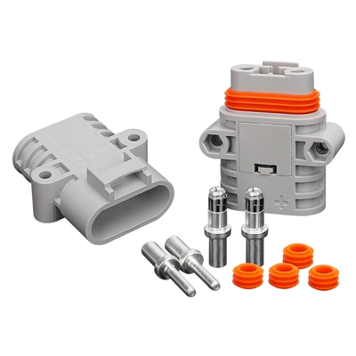 cos nối thẳng Anderson 50A bãi đậu xe điều hòa kết nối điện cắm chống nước 12V/24V công suất cao xe cắm pin lithium cút nối dây điện chống nước khớp nối dây điện
