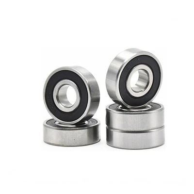 ổ bi xe máy Vòng bi bánh trước xe điện 6200-2RS/6201 Bánh sau bi rãnh sâu chống bụi, im lặng và chống mài mòn bạc đạn chữ thập vòng bi 6305
