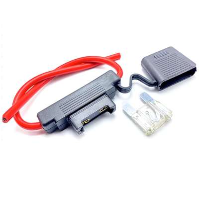 Hộp cầu chì cắm xe lớn hộp cầu chì chống thấm nước ổ cắm cầu chì xe hơi thiết bị điện có sửa đổi dây cầu chì xe ô tô cầu chì thủy tinh