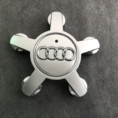 lô gô xe hơi Nắp trung tâm Audi 5 ngạnh A3 Q3 A4L Q5 A6L Q7 A8L nắp lốp trung tâm logo bánh xe màu đen decal xe hơi tem dan xe oto