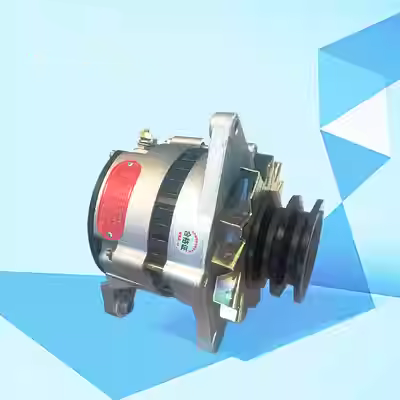 máy phát điện trên ô tô Xe tải ô tô xe tải phương tiện xe máy 12v24V Máy phát điện máy phát điện không chổi than 14v28V đinamo xe ô tô tiết chế máy phát điện ô tô