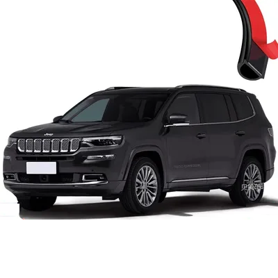 CÁP NÂNG KÍNH [Chỉ cao cấp] Con dấu cách âm đặc biệt của chỉ huy JEEP được dành riêng cho trang trí toàn bộ xe hơi và sửa đổi chống bụi TAY MỞ CỬA Ổ KHÓA NGẬM CÁNH CỬA