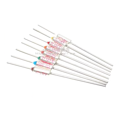 cau chì (2) Bảo vệ nhiệt TF RY-227 độ 285 độ 300 độ cầu chì nhiệt độ nồi cơm điện 250V10A cầu chì omega cau chì