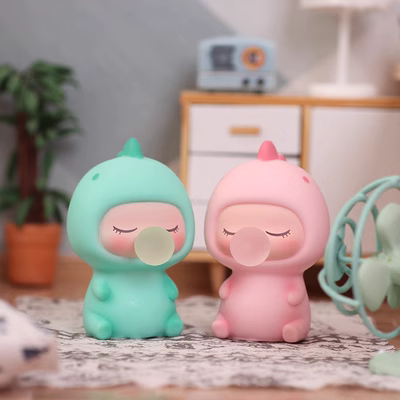 Người nổi tiếng trên Internet Douyin Bong bóng Khủng long Xe trang trí Búp bê nhỏ Dễ thương Xe búp bê Sáng tạo Hình bàn tay Trang trí nội thất ô tô led thanh nhôm tủ bếp
