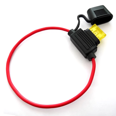 Hộp cầu chì chống nước hộp cầu chì xe hơi với dòng 30CM để gửi cầu chì sửa đổi xe bán buôn cầu chì 2a cầu chì omega