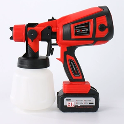 Điện súng phun sơn nội thất sơn xe có thể sạc lại pin lithium nhỏ có dây hộ gia đình cắm 220 V súng phun súng phun sơn 12 lỗ súng sơn xe