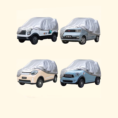 bạt phủ nửa xe ô tô Bạt che xe bốn bánh điện Jinpeng Sunshine Shenghao Haibao Leiding Wuling Hongri Zongshen Bạt che ô tô chống bụi, chống nắng, chống mưa áo trùm xe ô tô bat phu xe oto