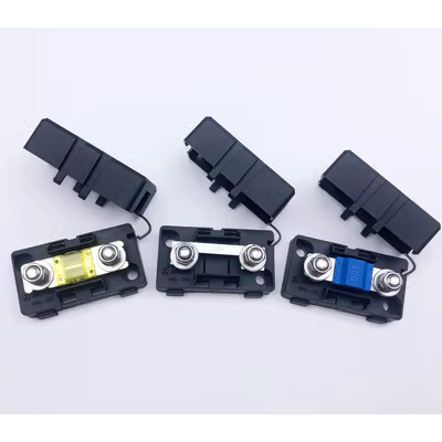 cầu chì sứ ANS-H Blade nhỏ Fork Bolt Bolt Hộp cầu chì hộp Fuse SEAT 20 306080100A150 Phụ kiện cầu chì ống đế cầu chì