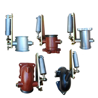 Thích hợp cho Dongfeng Tianlong Thiên Tân Hercules nguyên bản van xả phanh xả khí cắt khí phanh thân van xi lanh ống nối