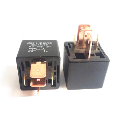 ro le nhiet Rơle ô tô 12V24V80A Rơle bốn chân/năm chân được sửa đổi pin phổ biến rộng 9,5 hiện tại rơ le nhiệt điện tử rơ le nhiệt ls