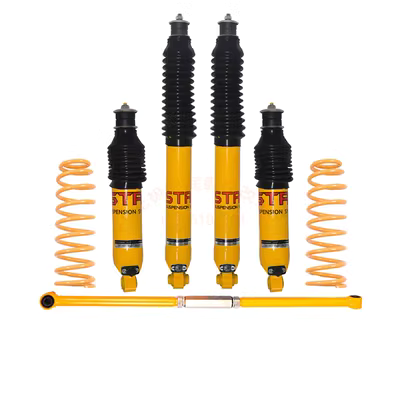 Str Mitsubishi V43 V45 V46 Off -Road sửa đổi e tăng khung xe giảm xóc 2 -inch treo Earlores để tránh động đất lò xo giảm xóc xe máy phuộc ô tô