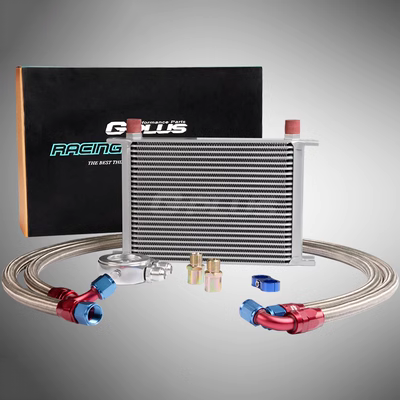 tủ điều khiển nhiệt độ Xe sửa đổi bộ tản nhiệt dầu phong cách Anh Quốc 25 hàng nhiệt độ không đổi làm mát dầu đua bình ngưng tách bánh dầu hướng dẫn cài đặt bộ điều khiển nhiệt độ dixell bộ điều khiển nhiệt độ omron