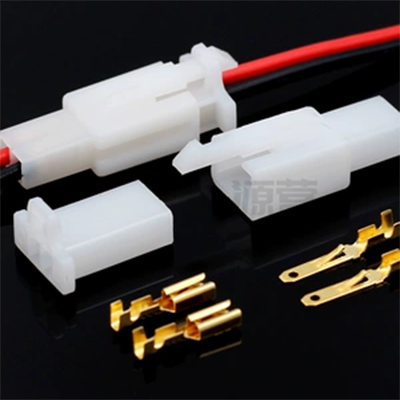 đầu cosse dây điện 2.8 Đầu nối ô tô 2P Ô tô nam và nữ Vỏ nhựa Đầu nối đầu cuối nam và nữ Đầu nối mông 2 lỗ với cáp 10 bộ đầu nối dây điện chống nước đầu nối dây điện